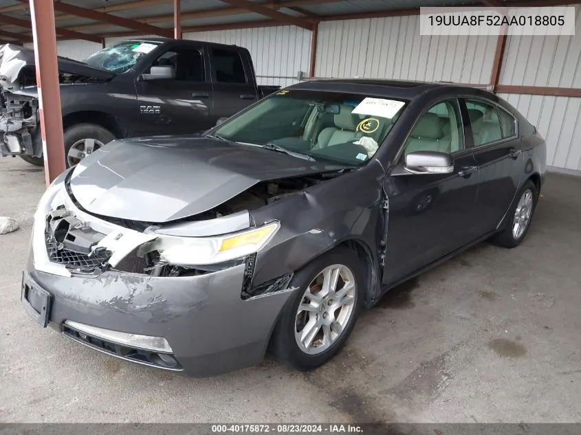 19UUA8F52AA018805 2010 Acura Tl 3.5