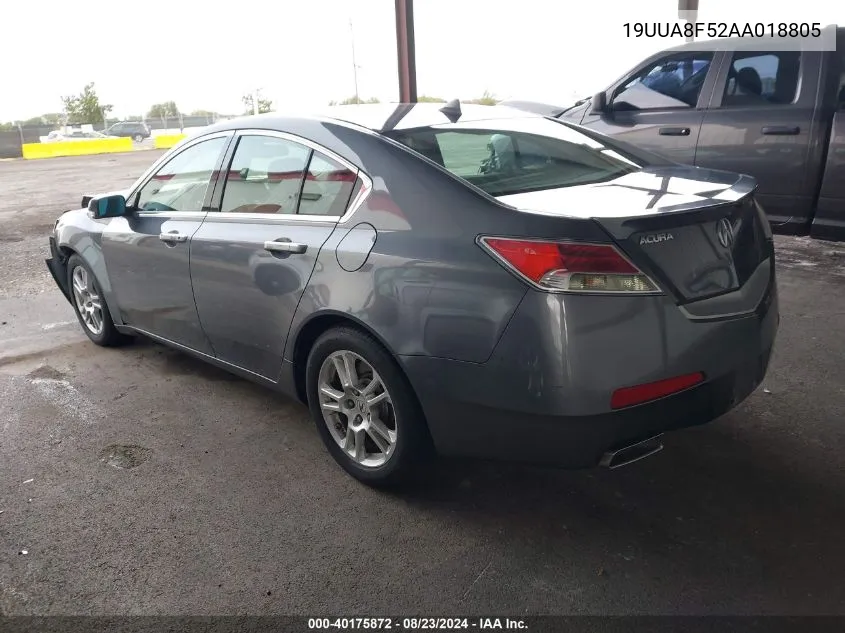 19UUA8F52AA018805 2010 Acura Tl 3.5