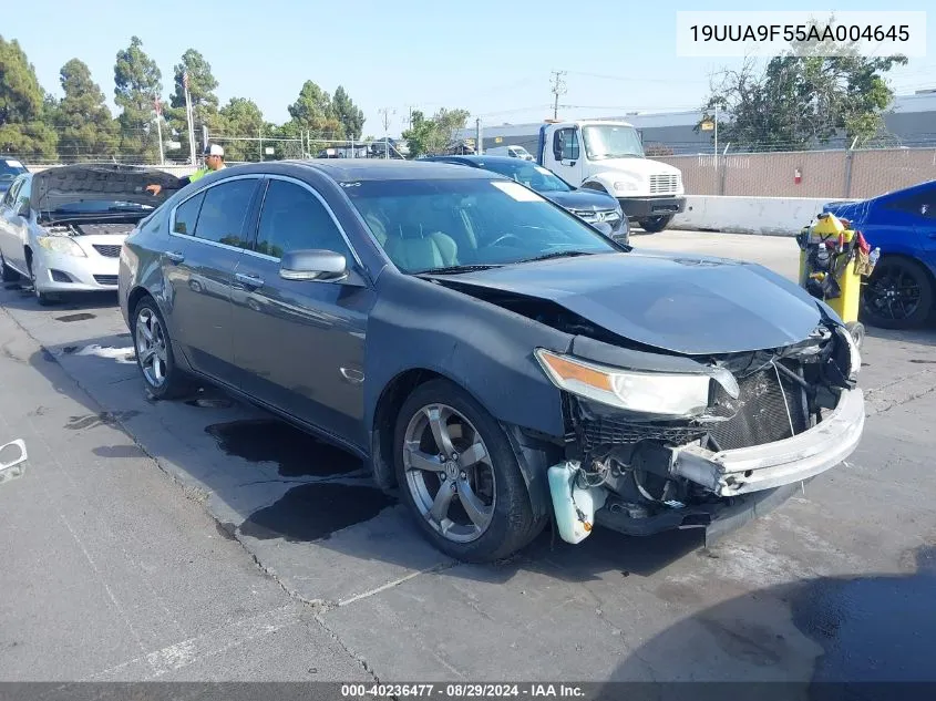 2010 Acura Tl 3.7 VIN: 19UUA9F55AA004645 Lot: 40236477