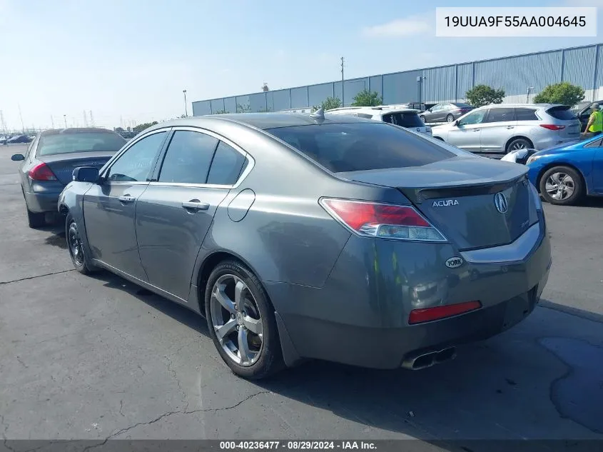 19UUA9F55AA004645 2010 Acura Tl 3.7