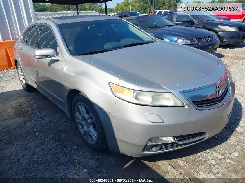 2010 Acura Tl 3.5 VIN: 19UUA8F52AA009537 Lot: 40248601