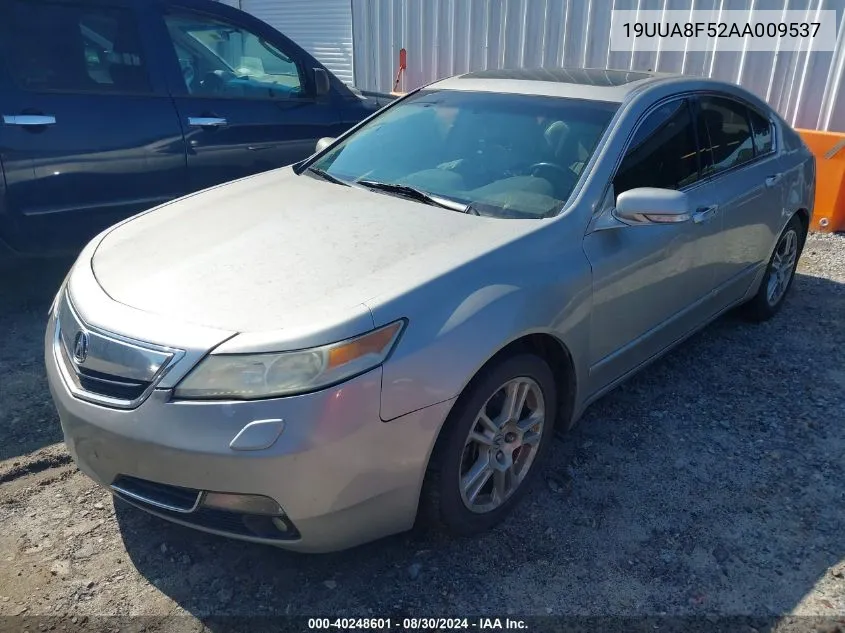 19UUA8F52AA009537 2010 Acura Tl 3.5