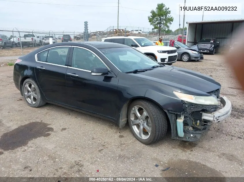 2010 Acura Tl 3.5 VIN: 19UUA8F52AA009232 Lot: 40250162