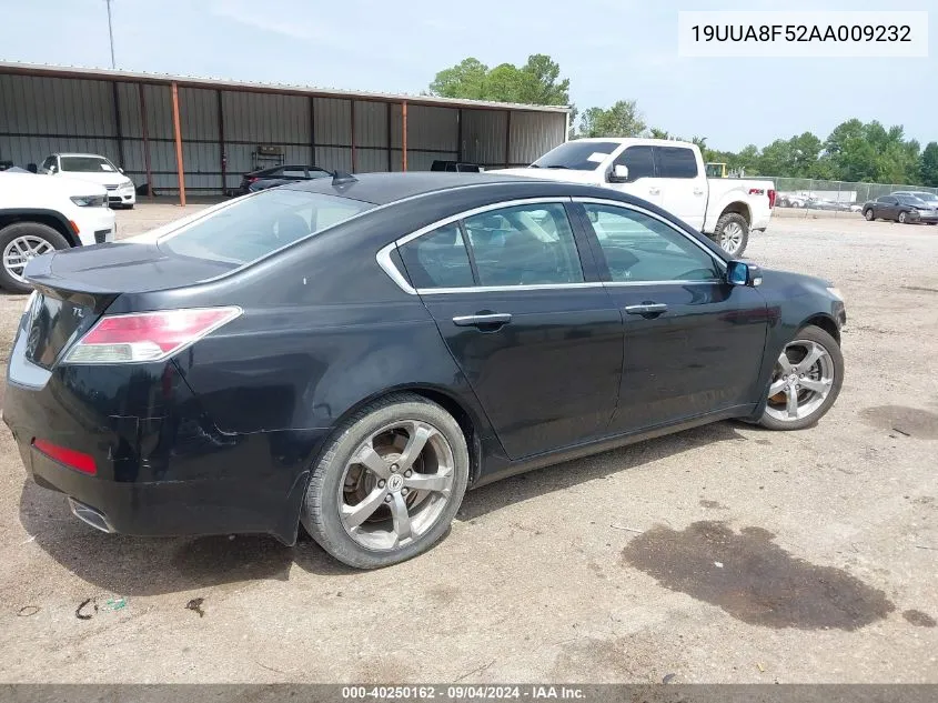 2010 Acura Tl 3.5 VIN: 19UUA8F52AA009232 Lot: 40250162