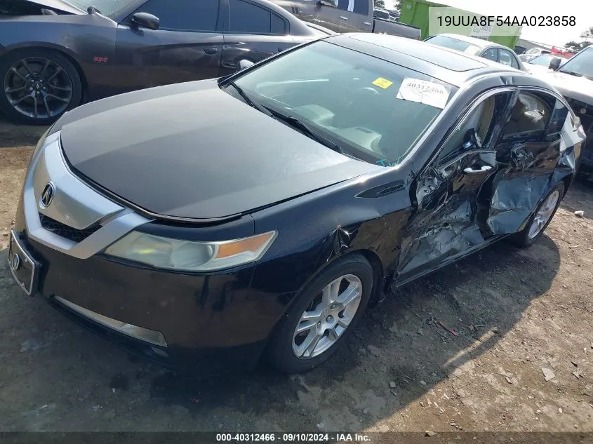 2010 Acura Tl 3.5 VIN: 19UUA8F54AA023858 Lot: 40312466