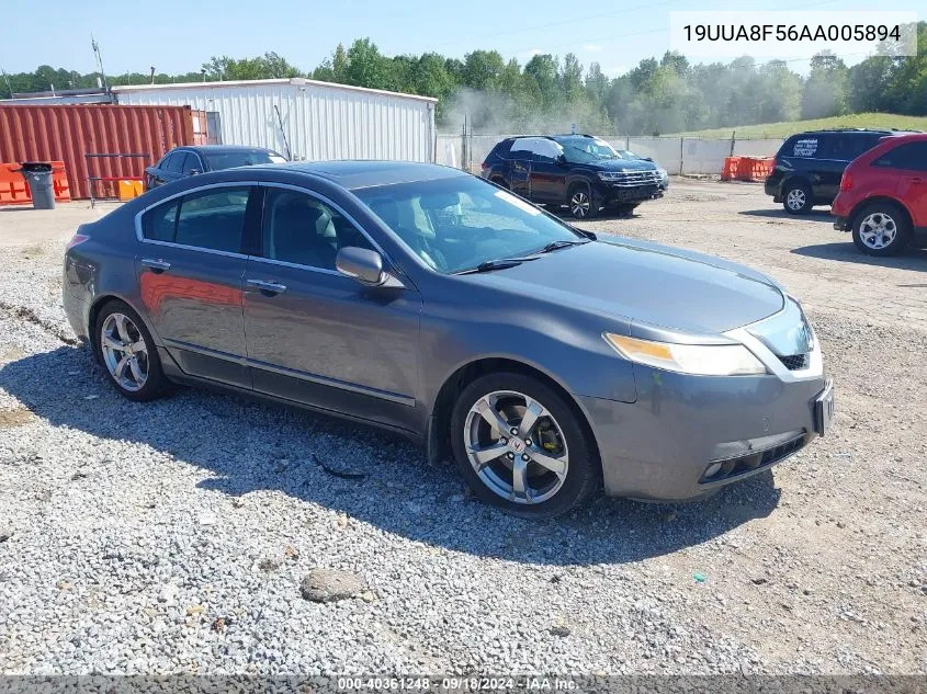 2010 Acura Tl 3.5 VIN: 19UUA8F56AA005894 Lot: 40361248