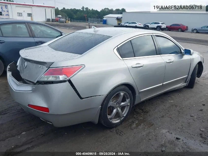 2010 Acura Tl 3.5 VIN: 19UUA8F52AA006718 Lot: 40409615