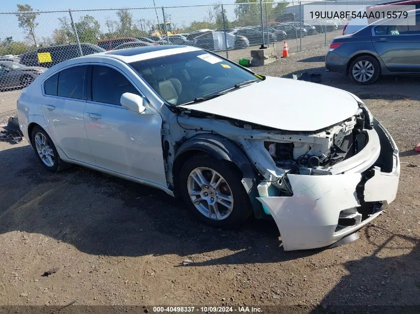 2010 Acura Tl 3.5 VIN: 19UUA8F54AA015579 Lot: 40498337