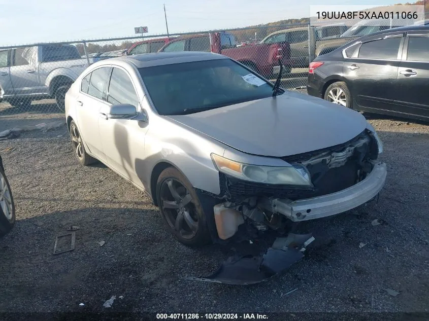 2010 Acura Tl 3.5 VIN: 19UUA8F5XAA011066 Lot: 40711286