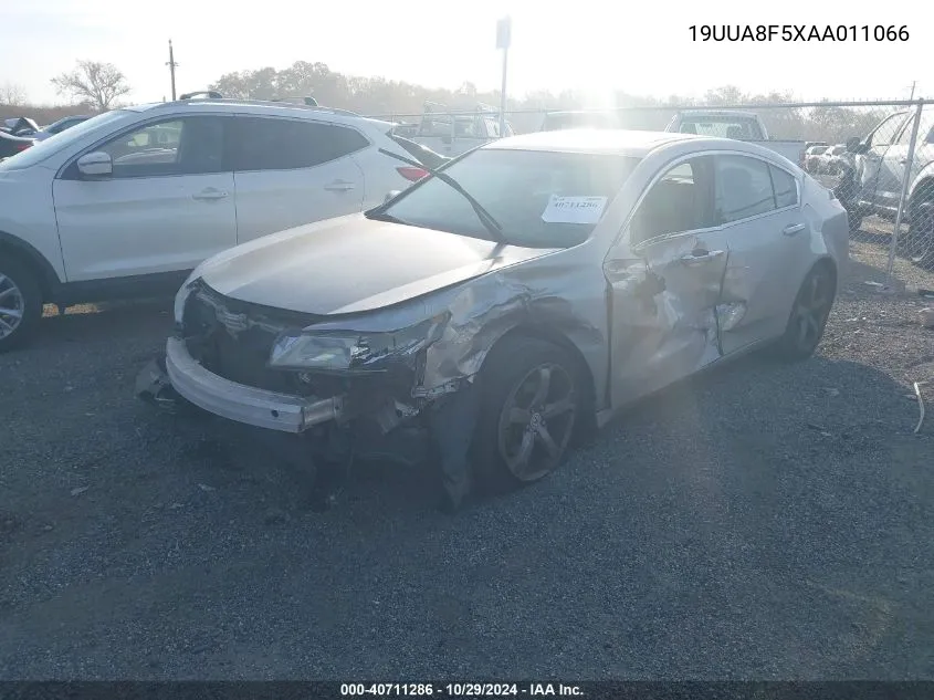 2010 Acura Tl 3.5 VIN: 19UUA8F5XAA011066 Lot: 40711286