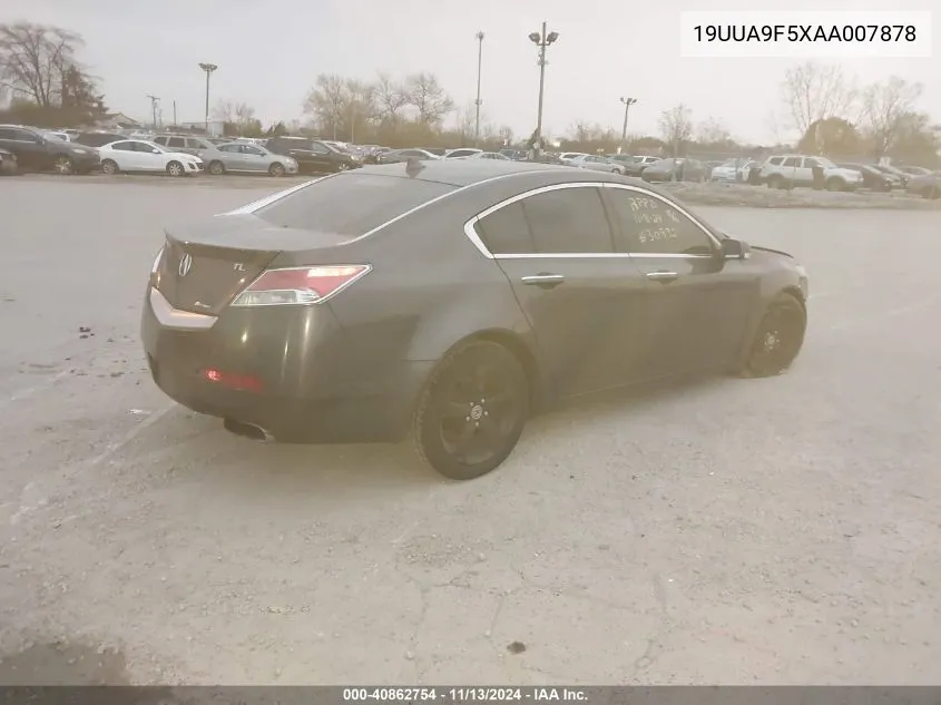 2010 Acura Tl 3.7 VIN: 19UUA9F5XAA007878 Lot: 40862754