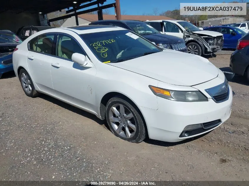 2012 Acura Tl 3.5 VIN: 19UUA8F2XCA037479 Lot: 39279890