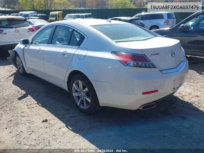 2012 Acura Tl 3.5 VIN: 19UUA8F2XCA037479 Lot: 39279890