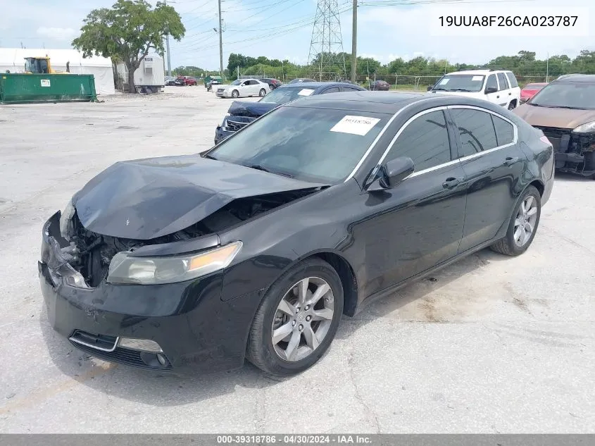 19UUA8F26CA023787 2012 Acura Tl 3.5