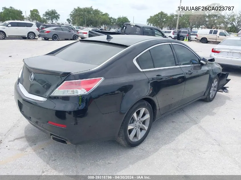 19UUA8F26CA023787 2012 Acura Tl 3.5