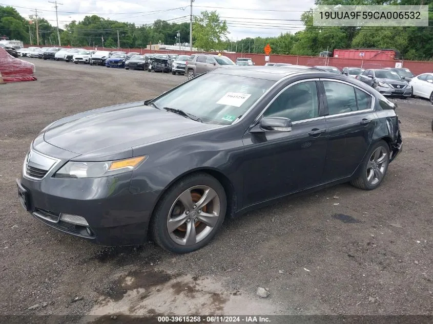 2012 Acura Tl 3.7 VIN: 19UUA9F59CA006532 Lot: 39615258