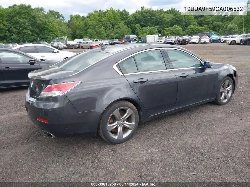 2012 Acura Tl 3.7 VIN: 19UUA9F59CA006532 Lot: 39615258