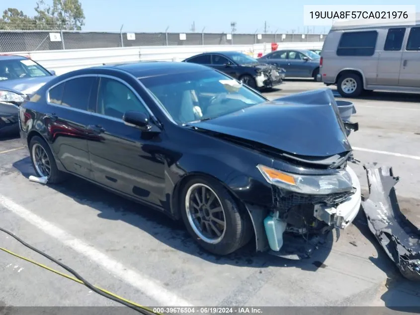 2012 Acura Tl 3.5 VIN: 19UUA8F57CA021976 Lot: 39676504