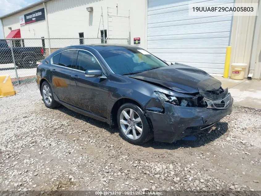 19UUA8F29CA005803 2012 Acura Tl 3.5