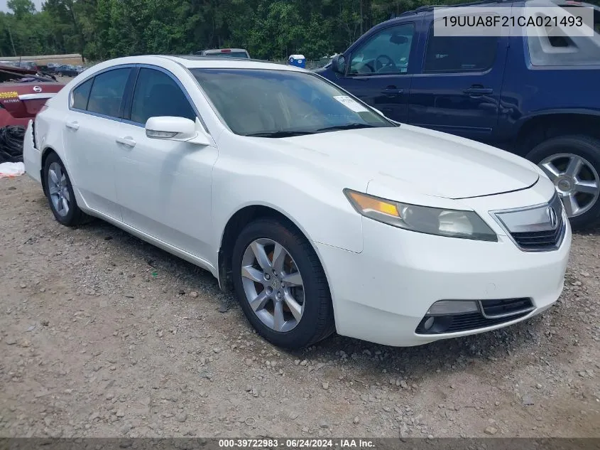 2012 Acura Tl 3.5 VIN: 19UUA8F21CA021493 Lot: 39722983