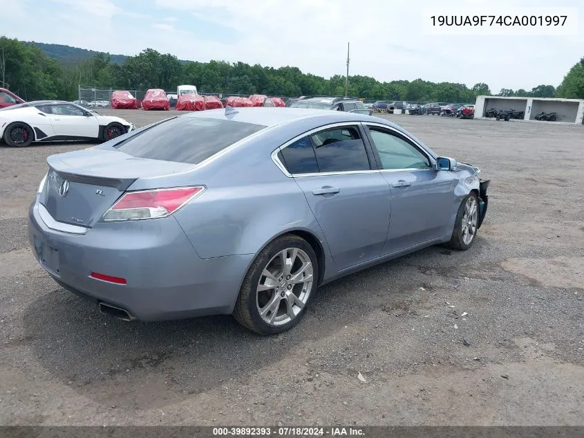 19UUA9F74CA001997 2012 Acura Tl 3.7