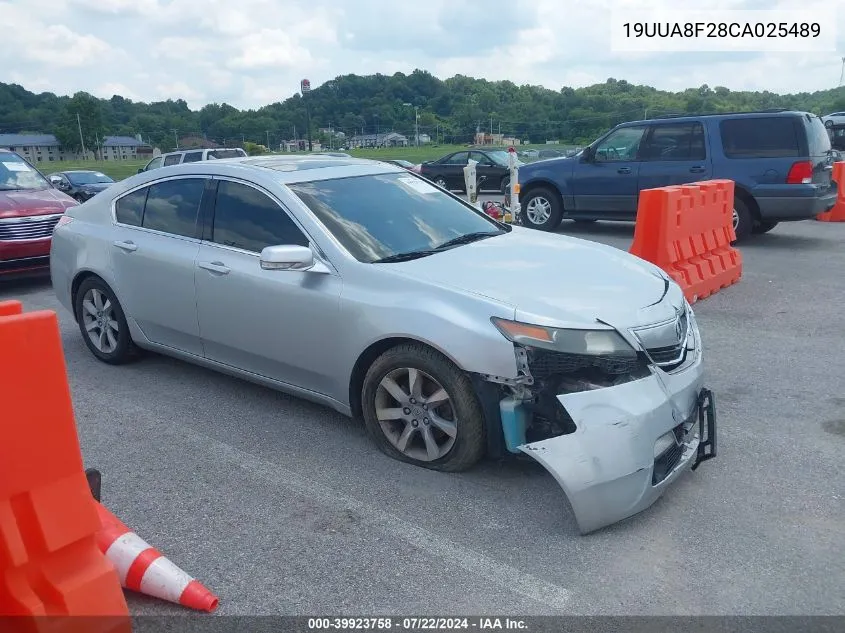 19UUA8F28CA025489 2012 Acura Tl 3.5