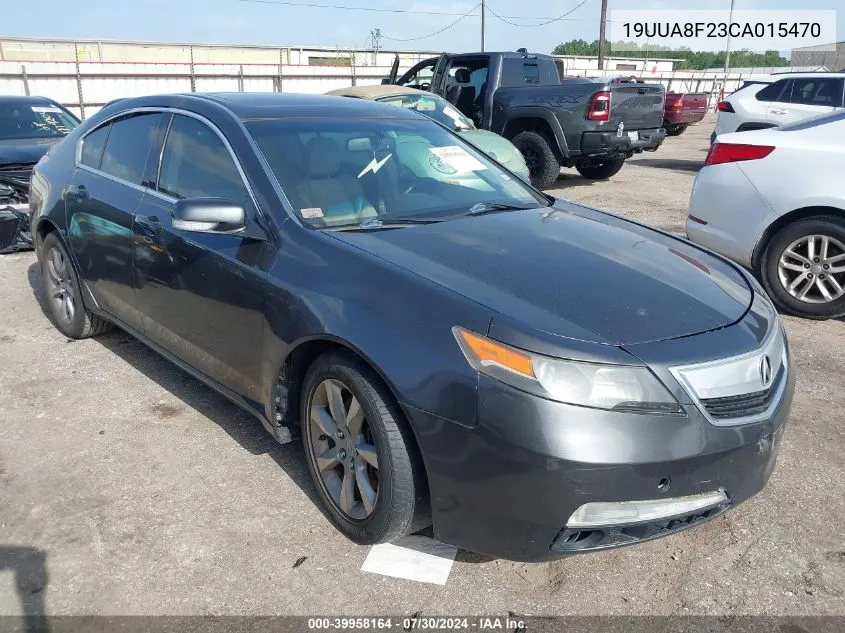 2012 Acura Tl 3.5 VIN: 19UUA8F23CA015470 Lot: 39958164