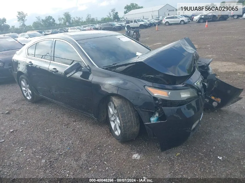 2012 Acura Tl 3.5 VIN: 19UUA8F56CA029065 Lot: 40048266