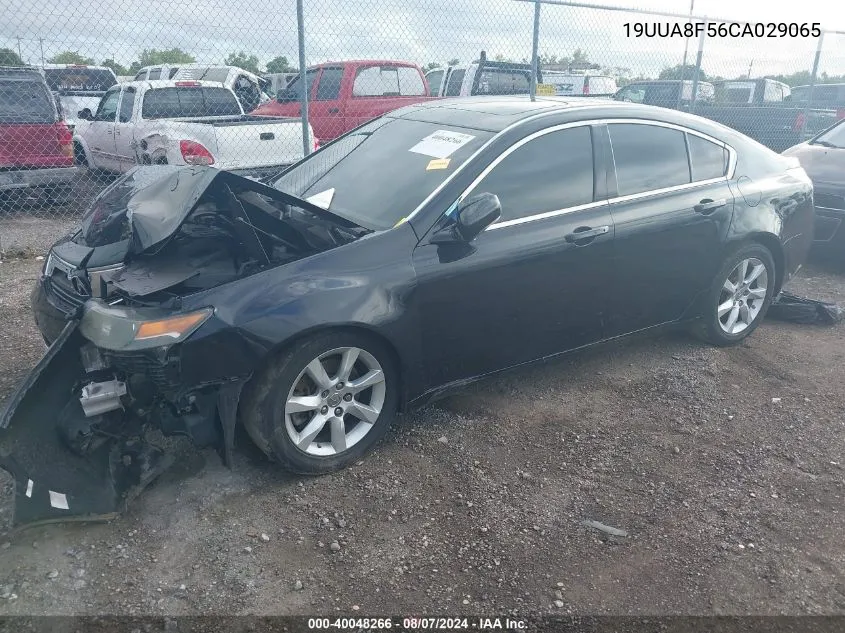 2012 Acura Tl 3.5 VIN: 19UUA8F56CA029065 Lot: 40048266