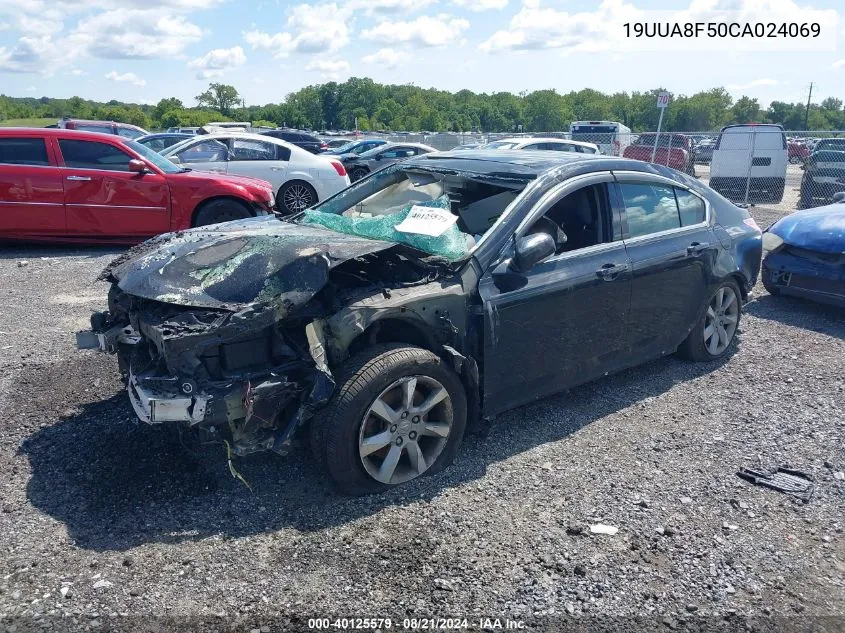 2012 Acura Tl 3.5 VIN: 19UUA8F50CA024069 Lot: 40125579