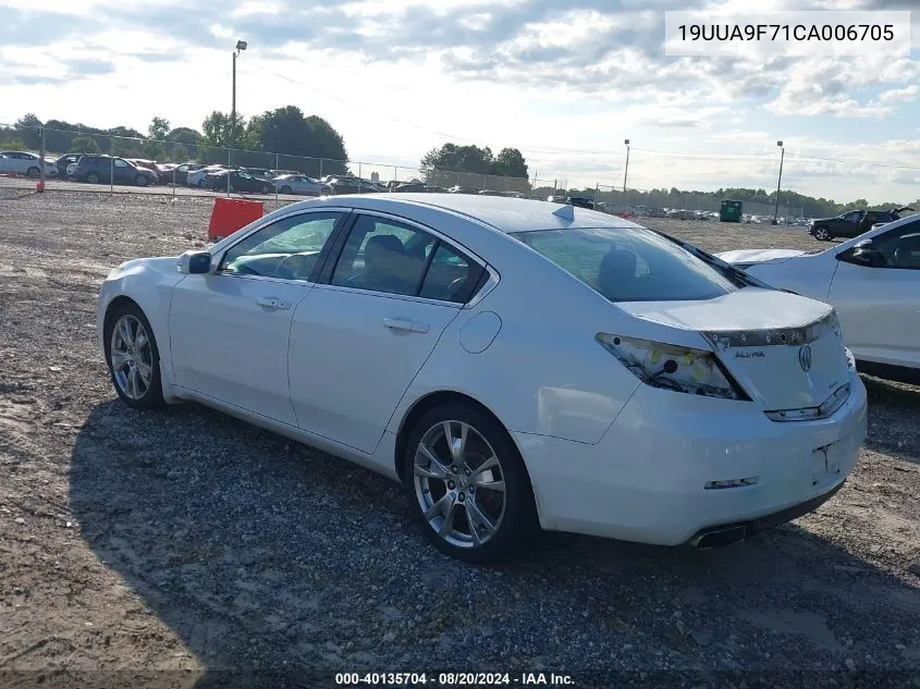 19UUA9F71CA006705 2012 Acura Tl