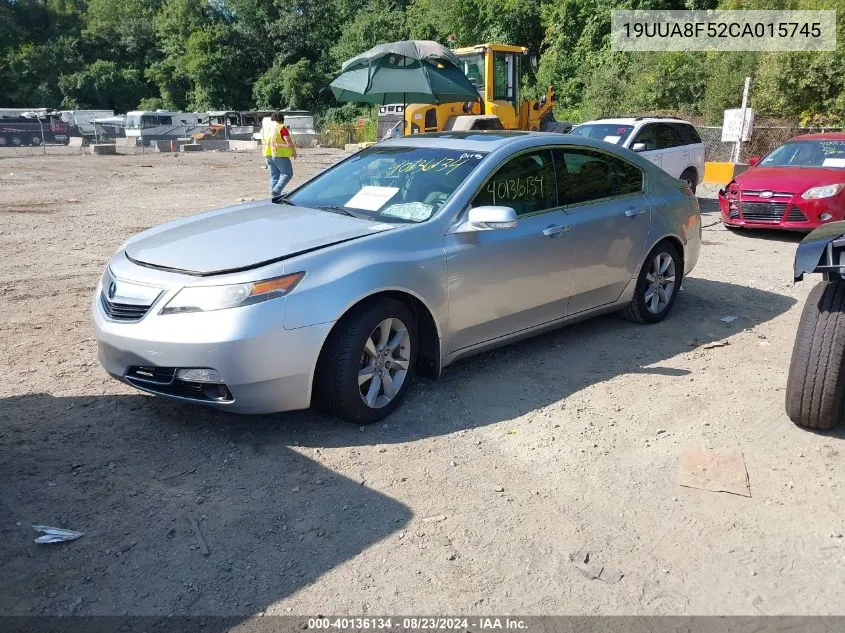 19UUA8F52CA015745 2012 Acura Tl 3.5