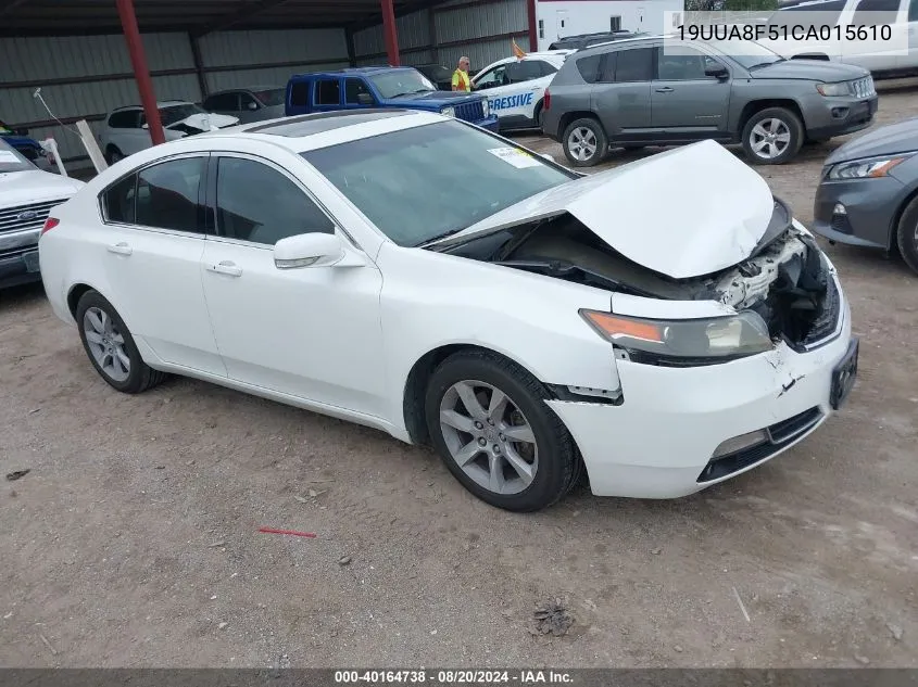 19UUA8F51CA015610 2012 Acura Tl 3.5