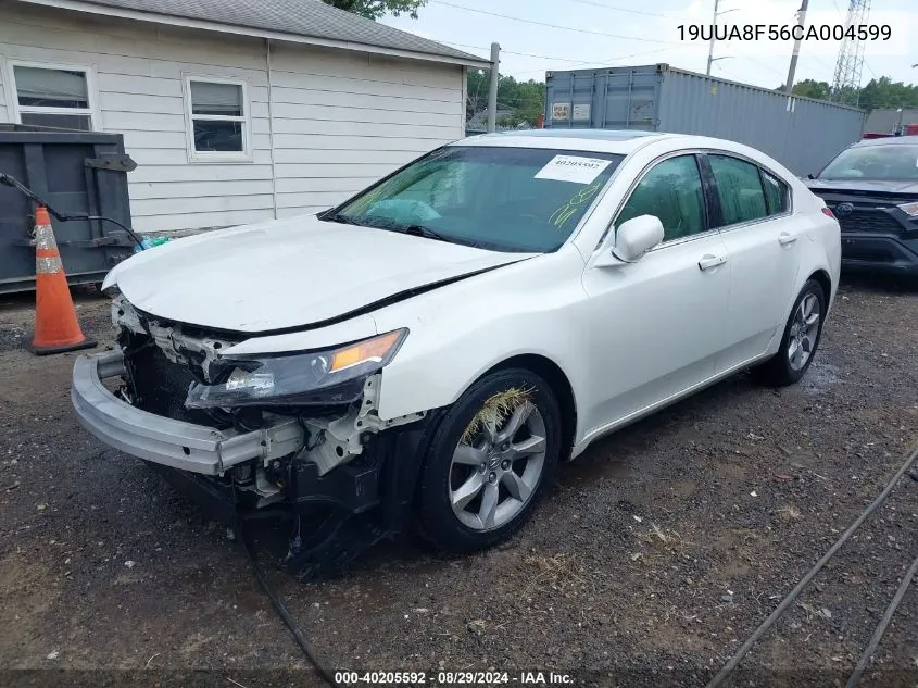 19UUA8F56CA004599 2012 Acura Tl 3.5