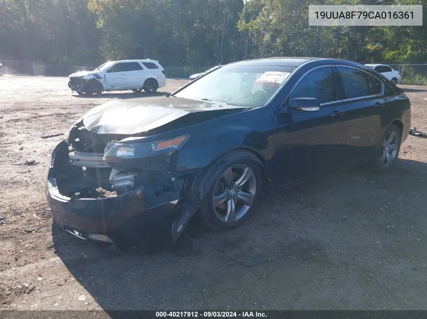 19UUA8F79CA016361 2012 Acura Tl 3.5