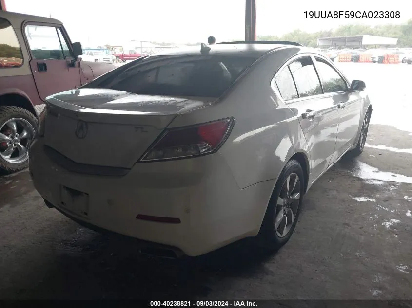 19UUA8F59CA023308 2012 Acura Tl 3.5