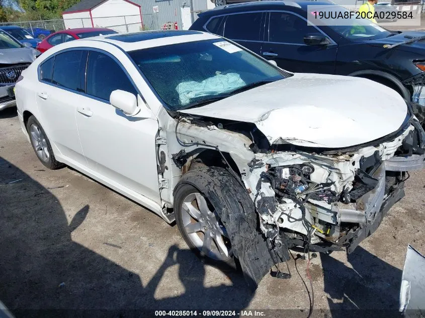 19UUA8F20CA029584 2012 Acura Tl 3.5