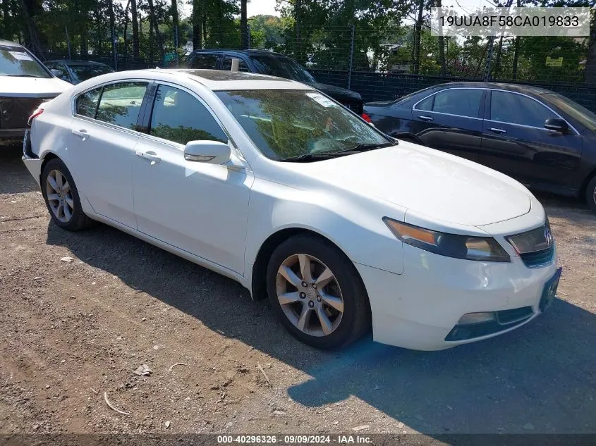 19UUA8F58CA019833 2012 Acura Tl 3.5