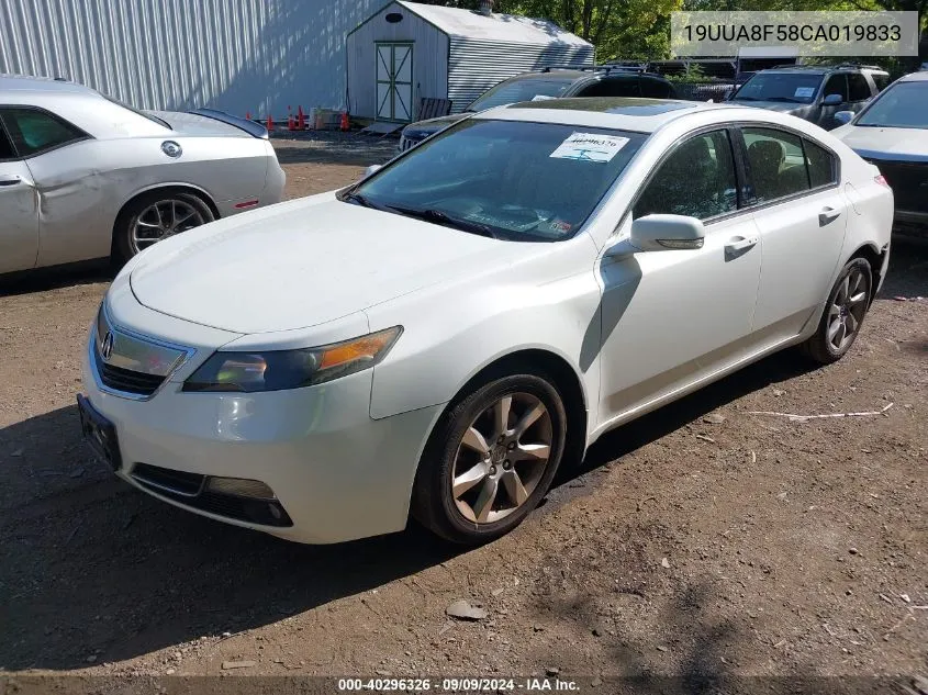 19UUA8F58CA019833 2012 Acura Tl 3.5