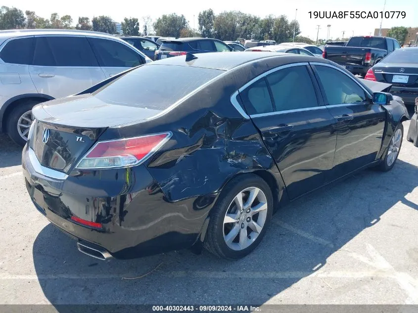 2012 Acura Tl 3.5 VIN: 19UUA8F55CA010779 Lot: 40302443