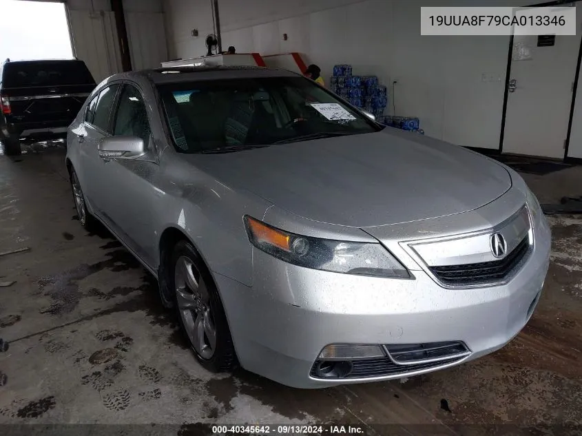 19UUA8F79CA013346 2012 Acura Tl 3.5