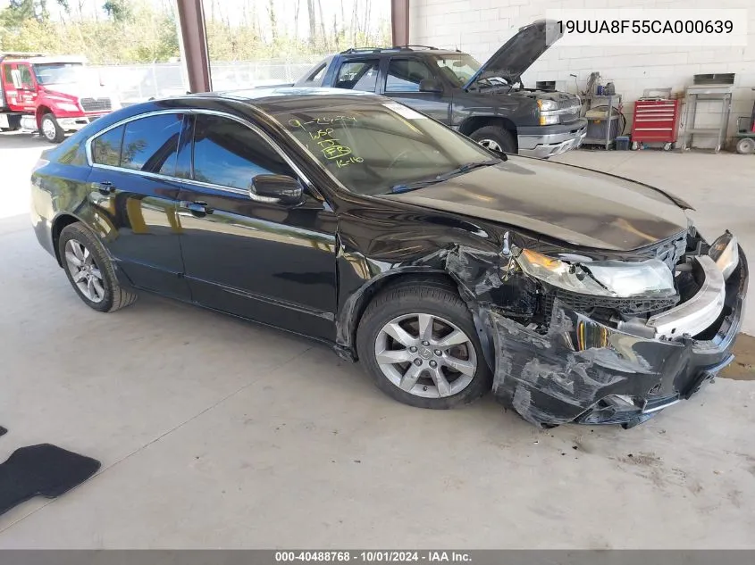 2012 Acura Tl 3.5 VIN: 19UUA8F55CA000639 Lot: 40488768