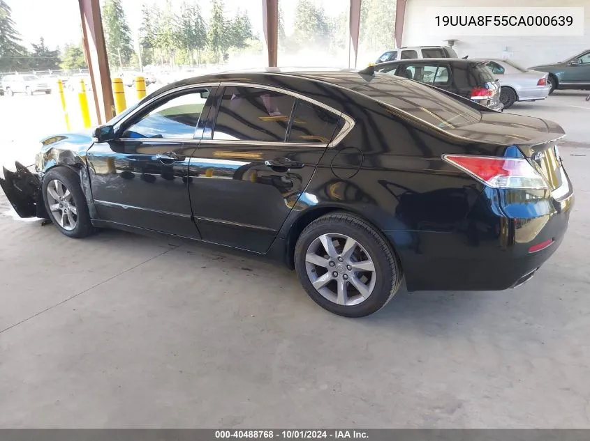 2012 Acura Tl 3.5 VIN: 19UUA8F55CA000639 Lot: 40488768