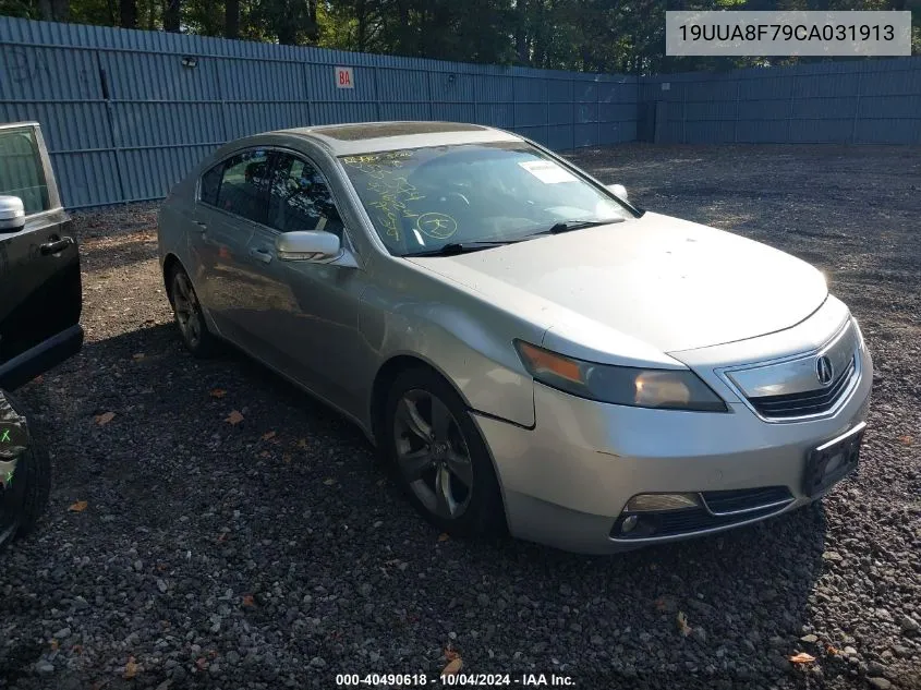 2012 Acura Tl 3.5 VIN: 19UUA8F79CA031913 Lot: 40490618