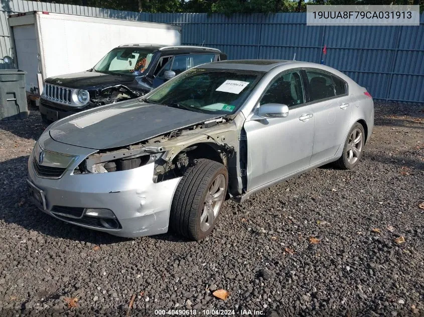 2012 Acura Tl 3.5 VIN: 19UUA8F79CA031913 Lot: 40490618