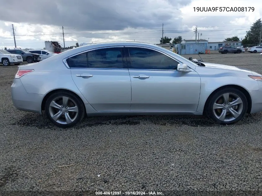 2012 Acura Tl 3.7 VIN: 19UUA9F57CA008179 Lot: 40612897