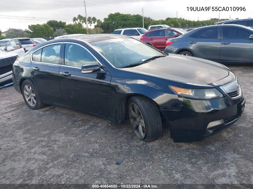 2012 Acura Tl 3.7 VIN: 19UUA9F55CA010996 Lot: 40654550