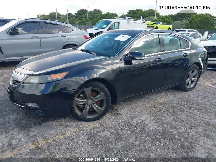 2012 Acura Tl 3.7 VIN: 19UUA9F55CA010996 Lot: 40654550