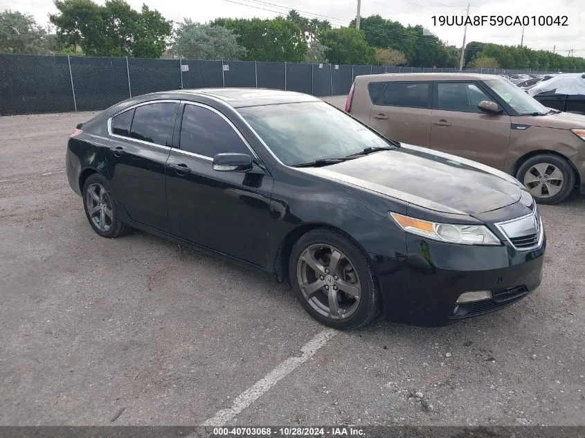 2012 Acura Tl 3.5 VIN: 19UUA8F59CA010042 Lot: 40703068