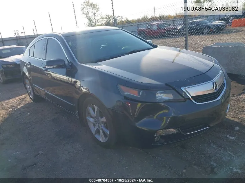 2012 Acura Tl 3.5 VIN: 19UUA8F54CA033082 Lot: 40704557